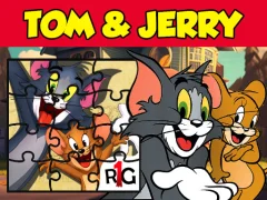Spel Tom & Jerry Jigsaw Puzzle aanlyn