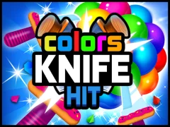 Spel Knife Hit Colors aanlyn