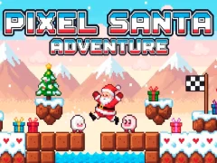 Spel Pixel Santa Adventure aanlyn