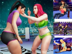 Spel Women Wrestling Fight Revolution Fighting aanlyn