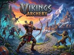 Spel Vikings archery aanlyn