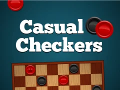 Spel Casual Checkers aanlyn