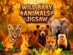 Spel Wild Baby Animals Jigsaw aanlyn
