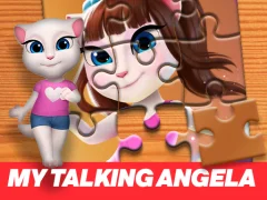 Spel My Talking Angela Jigsaw Puzzle aanlyn