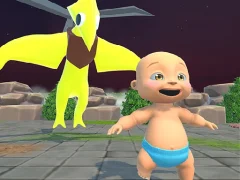 Spel Hide Yellow Monster Survivor aanlyn