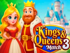 Spel Kings and Queens Match 3 aanlyn