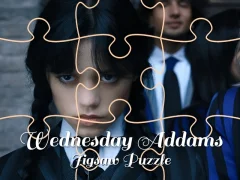 Spel Wednesday Addams Jigsaw Puzzle aanlyn