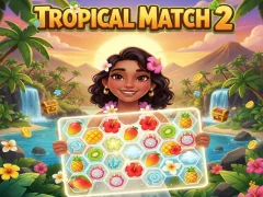 Spel Tropical Match 2 aanlyn