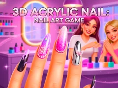 Spel 3D Acrylic Nail: Nail Art Game aanlyn