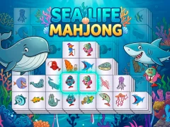 Spel Sea life mahjong aanlyn