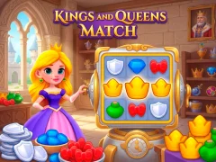 Spel Kings and Queens Match aanlyn