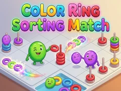Spel Color Ring Sorting Match aanlyn