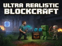 Spel Ultra Realistic BlockCraft aanlyn