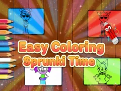 Spel Easy Coloring Sprunki Time aanlyn