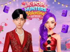 Spel K-Pop Hunters Valentine Style aanlyn
