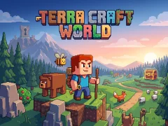 Spel Terra Craft World aanlyn