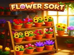 Spel Flower Sort aanlyn