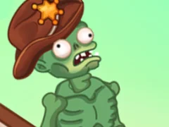 Spel Cowboy Zombie aanlyn