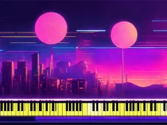 Spel Piano Game star 5 aanlyn