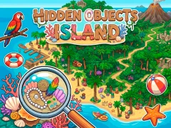 Spel Hidden Objects Island aanlyn