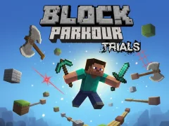 Spel Block Parkour Trials aanlyn