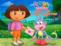 Spel Dora The explorer Dora & The Lost Valentine aanlyn