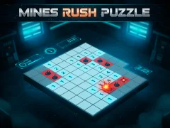 Spel Mines Rush Puzzle aanlyn