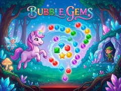 Spel Bubble Gems aanlyn