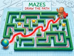 Spel Mazes Draw The Path aanlyn