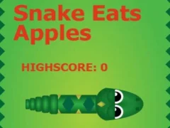 Spel Snake Eats Apples aanlyn