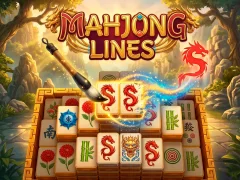Spel Mahjong Lines aanlyn