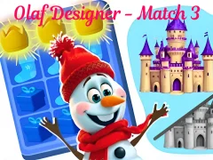 Spel Olaf Designer - Match 3 aanlyn