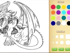Spel Dragon Chimera Coloring Book aanlyn