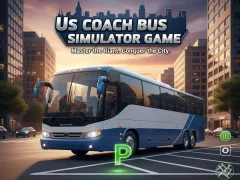 Spel US Coach Bus Simulator Game aanlyn