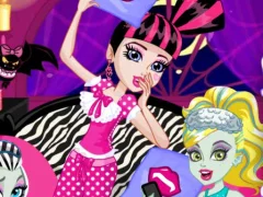 Spel Monster Slumber Party Funny Faces aanlyn