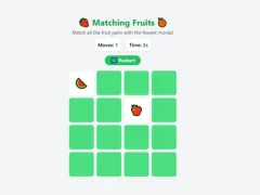 Spel Matching Fruits aanlyn