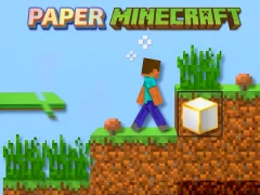 Spel Paper Minecraft aanlyn