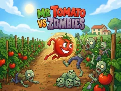Spel Mr Tomato VS Zombies aanlyn
