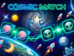 Spel Cosmic Match aanlyn