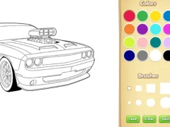 Spel Car Coloring Book aanlyn