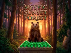 Spel Mystic sunset forest aanlyn