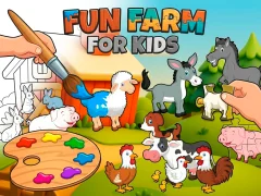 Spel Fun Farm For Kids aanlyn