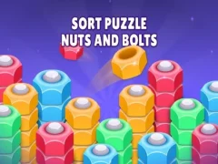 Spel Sort Puzzle Nuts and Bolts aanlyn