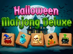 Spel Halloween Mahjong Deluxe aanlyn