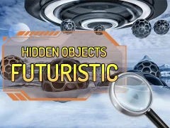 Spel Hidden Objects Futuristic aanlyn