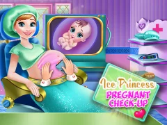 Spel Ice Princess Pregnant Check Up aanlyn