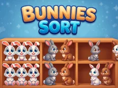 Spel Bunnies Sort aanlyn