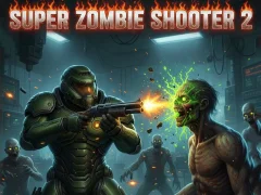 Spel Super Zombie Shooter 2 aanlyn