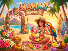 Spel Hawaii Match 3 aanlyn