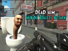 Spel Dead Aim: Skibidi Toilets Attack aanlyn